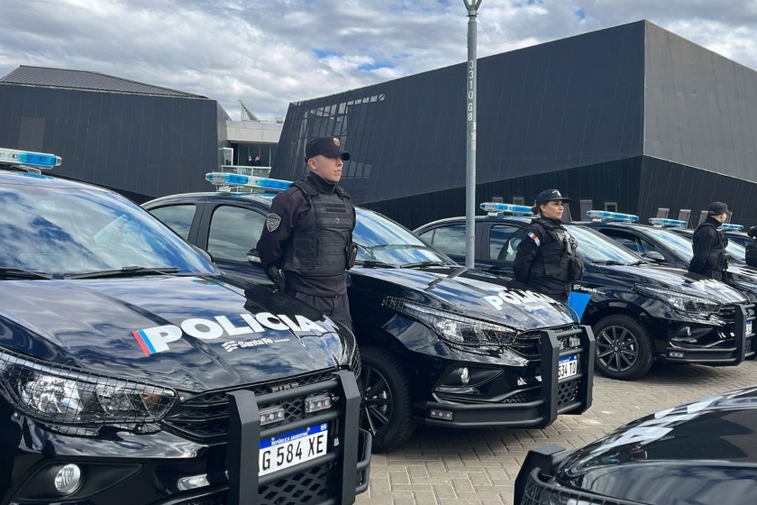 Presentaron nuevos patrulleros y activaron parcialmente la Estación Policial Sudoeste