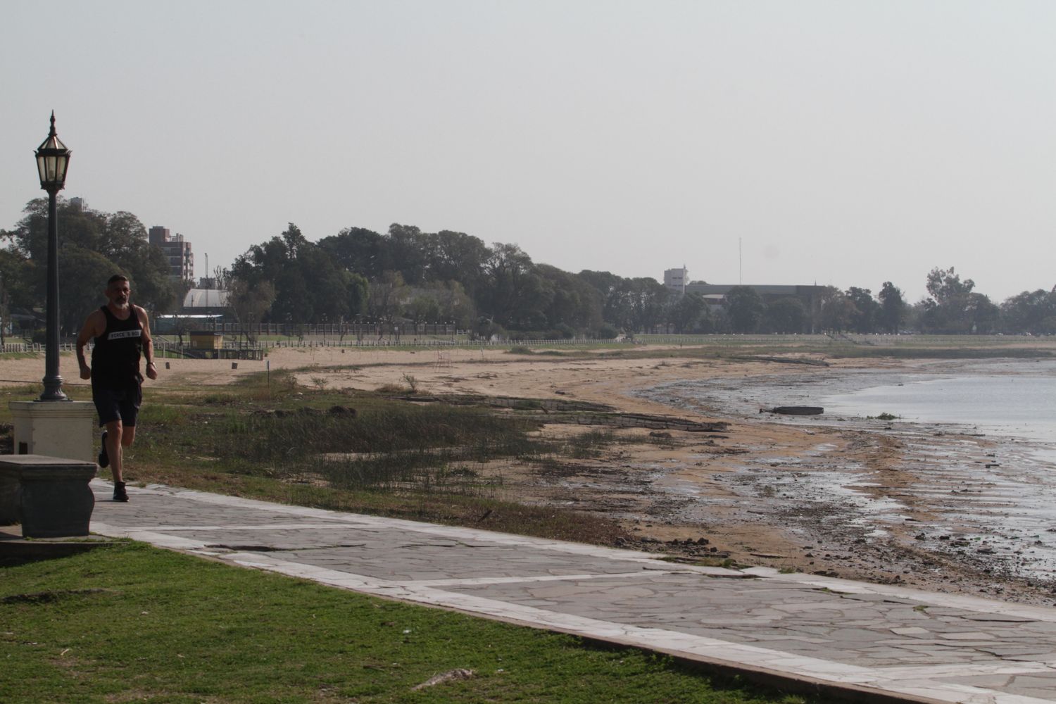 La Municipalidad y el INA analizaron la bajante histórica del río Paraná