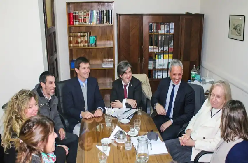 El presidente del Colegio de Abogados de Mar del Plata se reunió con Kogan