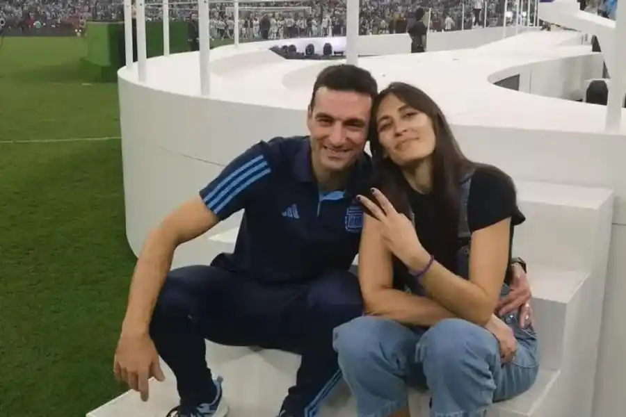 Aseguran que la esposa de Scaloni le puso los puntos a Fátima Florez