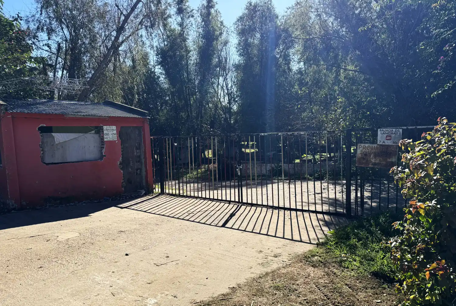 pesca y casting candado nuevo entrega al puerto