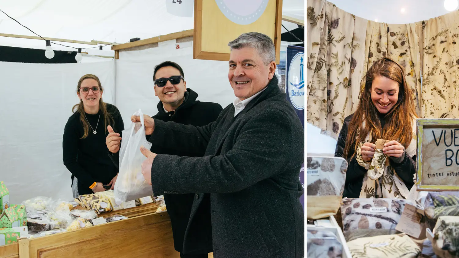 El Polideportivo volvió a llevarse bien con la Feria Nacional de Artesanos