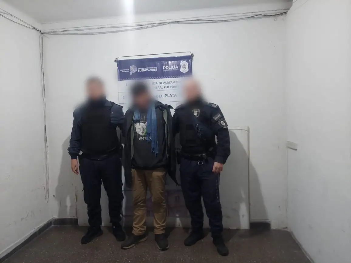 El delincuente fue imputado por “Averiguación de ilícito”.