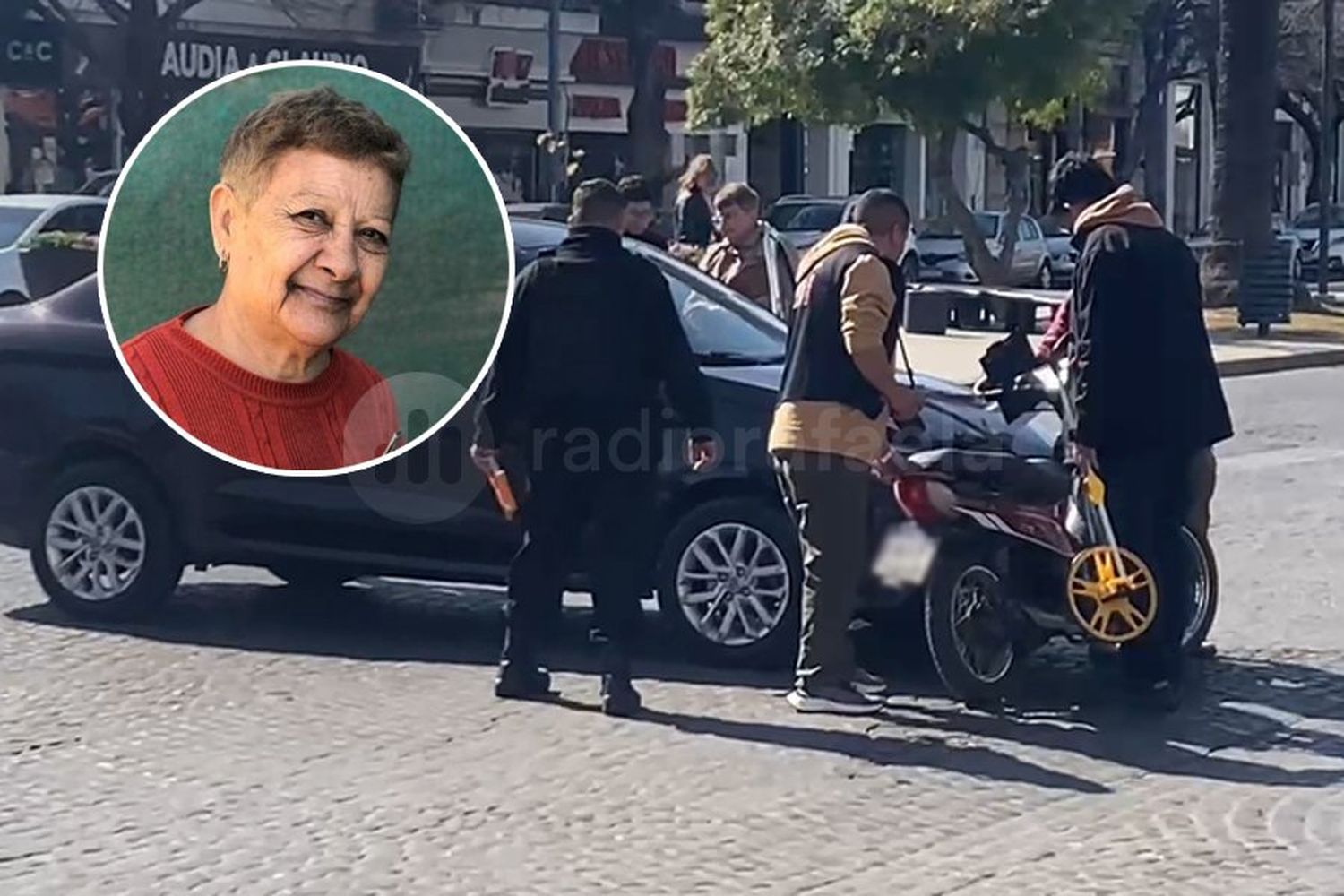 Falleció la mujer de 70 años que sufrió un fuerte golpe tras un accidente en pleno centro