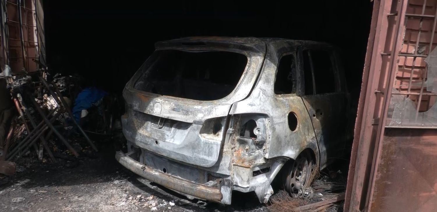 Un incendio provocó pérdidas totales en un galpón