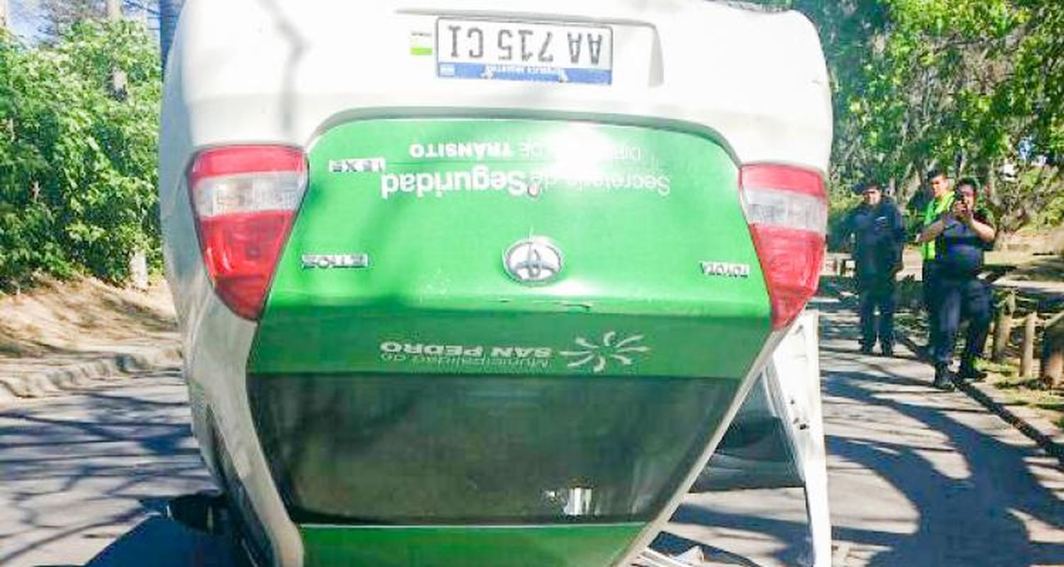 Inspector volcó un móvil  en la subida del Náutico  y deberá afrontar un sumario