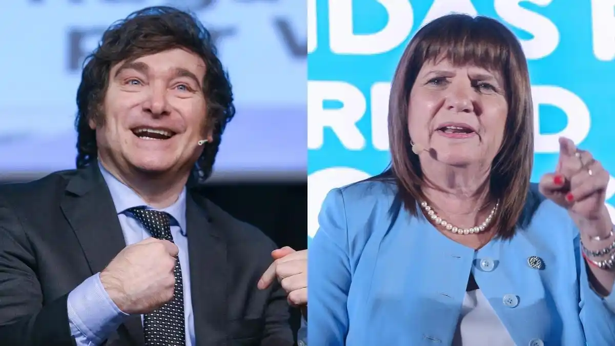 Patricia Bullrich respaldaría a Javier Milei en el balotaje