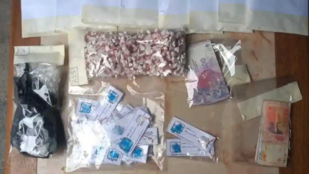 Detuvieron a cinco personas e incautan dosis de cocaína, en inmediaciones del Complejo Penitenciario Rosario