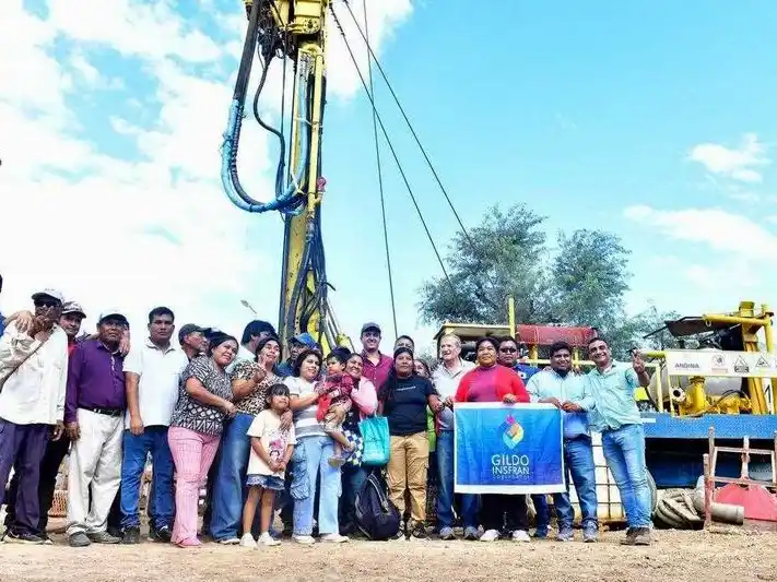 El Gobierno de Formosa finalizó la nueva
perforación de agua potable en El Potrillo