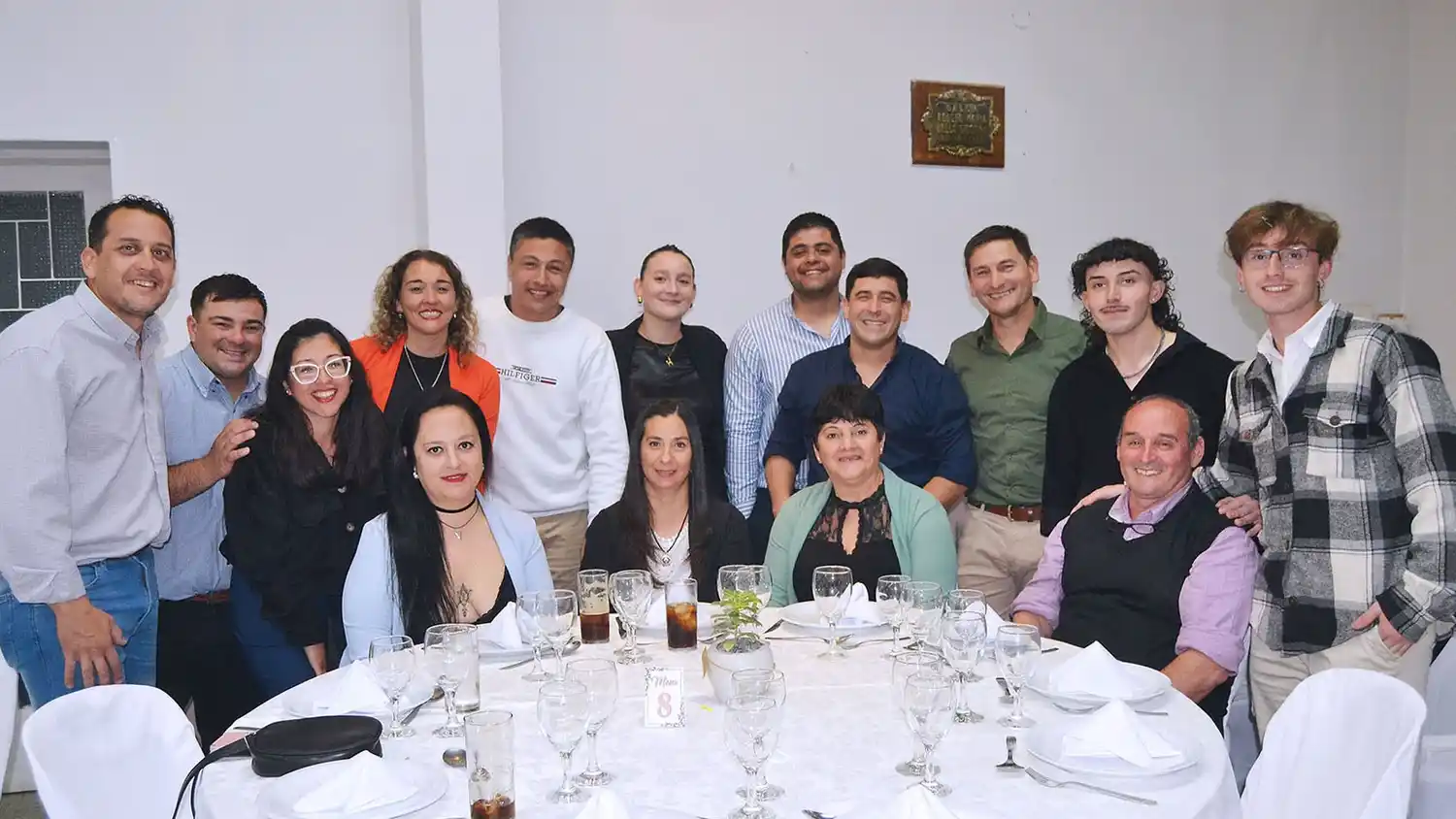 Unas 180 personas participaron de la cena por el Día del Empleado de Comercio.