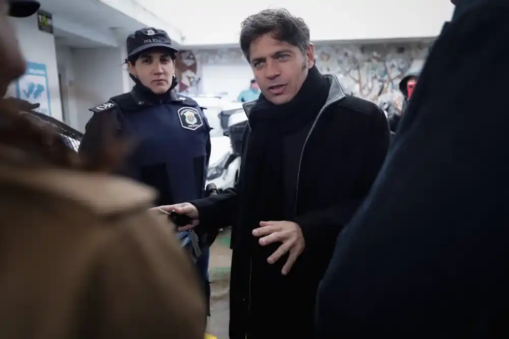 El gobernador Axel Kicillof.