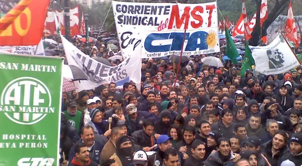 Paro de la CTA: Reclaman un "presupuesto que garantice la dignidad de los trabajadores"