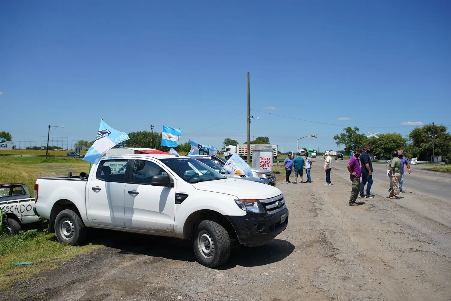 Comenzó el paro de la Mesa de Enlace contra el Gobierno de Alberto Fernández