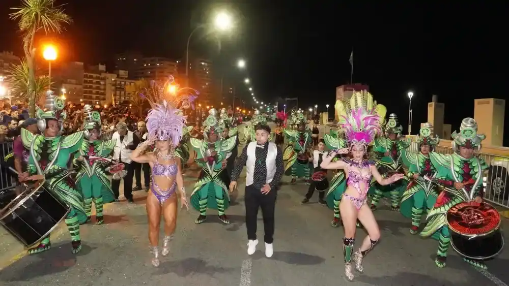 Los festejos por Carnaval, siempre convocantes.