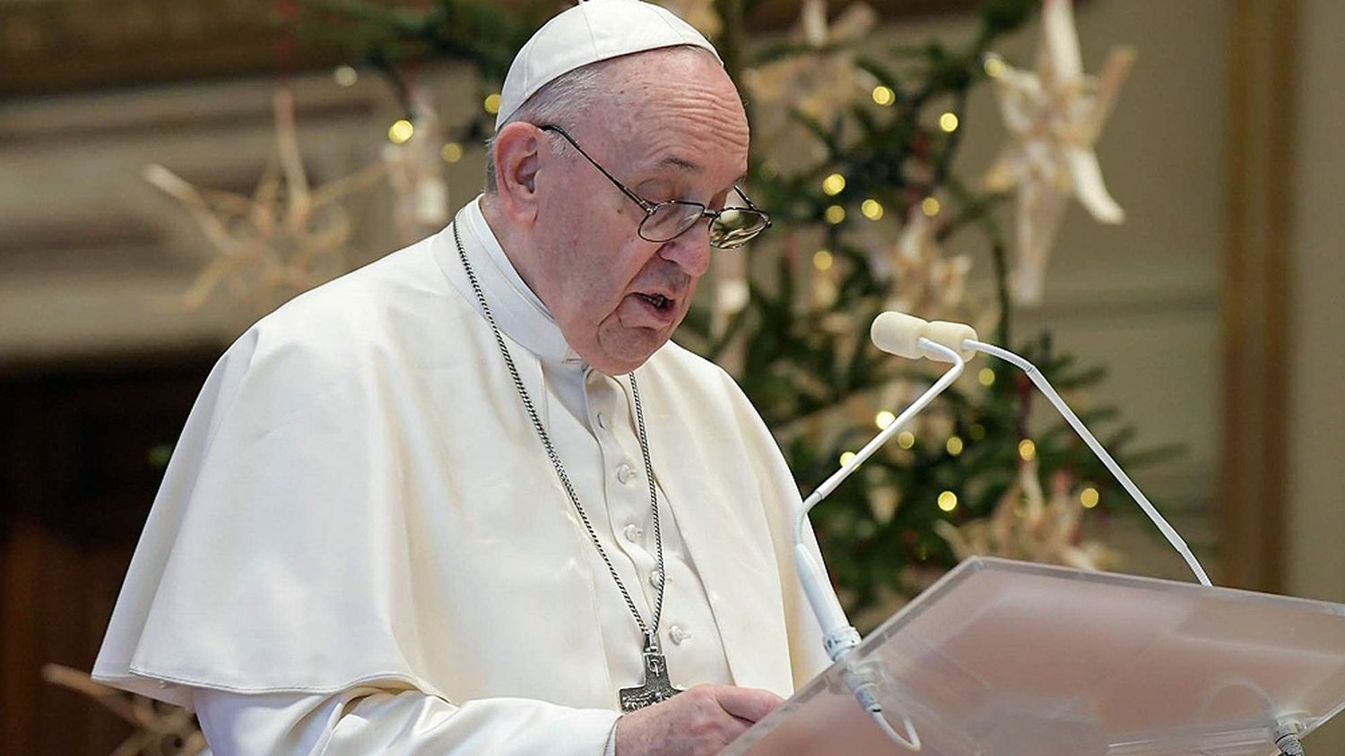 Francisco celebró la misa del Domingo de Ramos ante pocos invitados