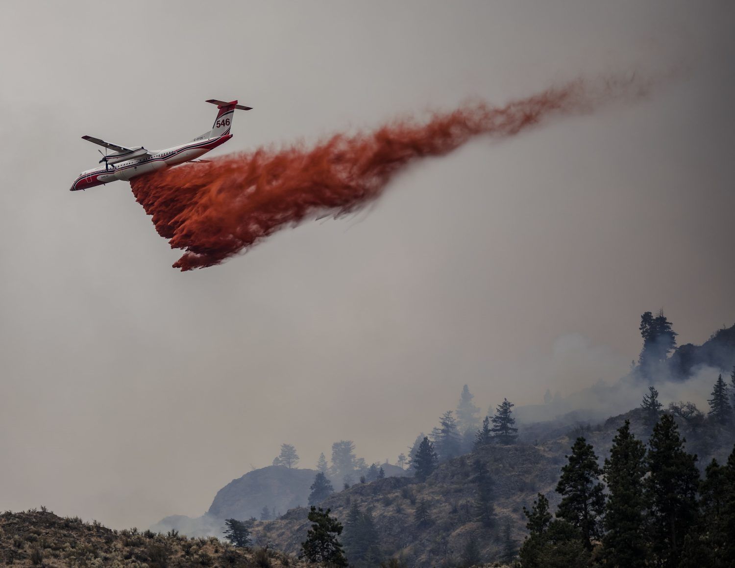 Lucha contra incendios: Conair convertirá otros siete Dash 8-400 en aviones cisterna