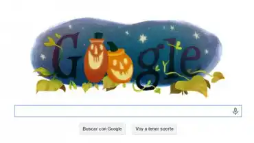 Google festeja Halloween con un original doodle