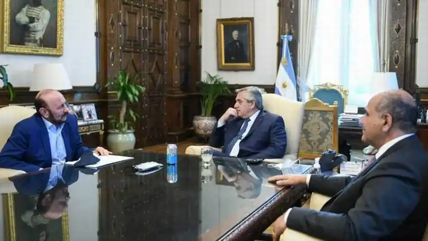 Tras reunirse con el presidente, Gildo Insfrán valoró la reactivación de importantes obras