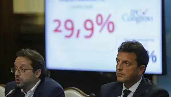 Inflación Congreso: 3,6% en enero y un 29,9% anual