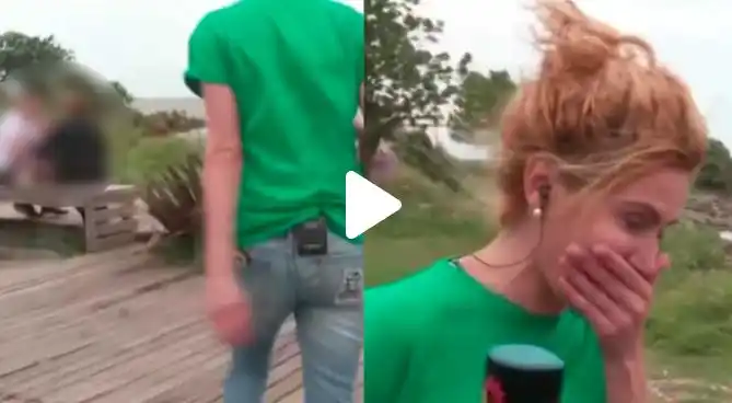 Una cronista de TN agarró in fraganti a dos amantes que estaban “de trampa” y la echaron en vivo