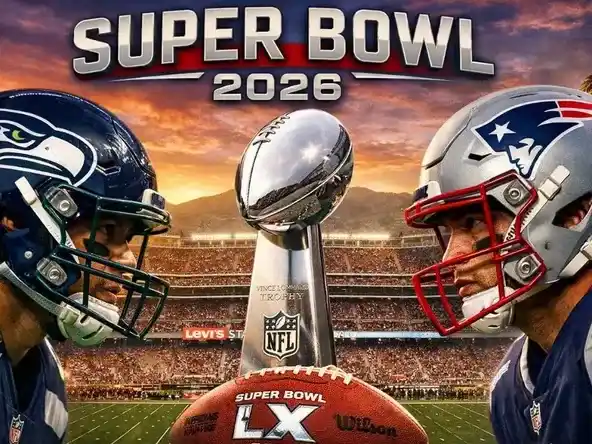 New England Patriots y Seattle Seahawks jugarán la 60° edición del Super Bowl.Foto:NFl