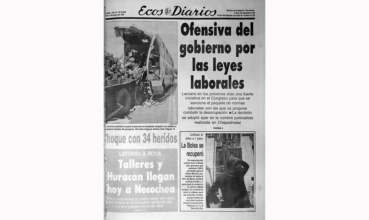 Jueves, 12 de enero de 1995