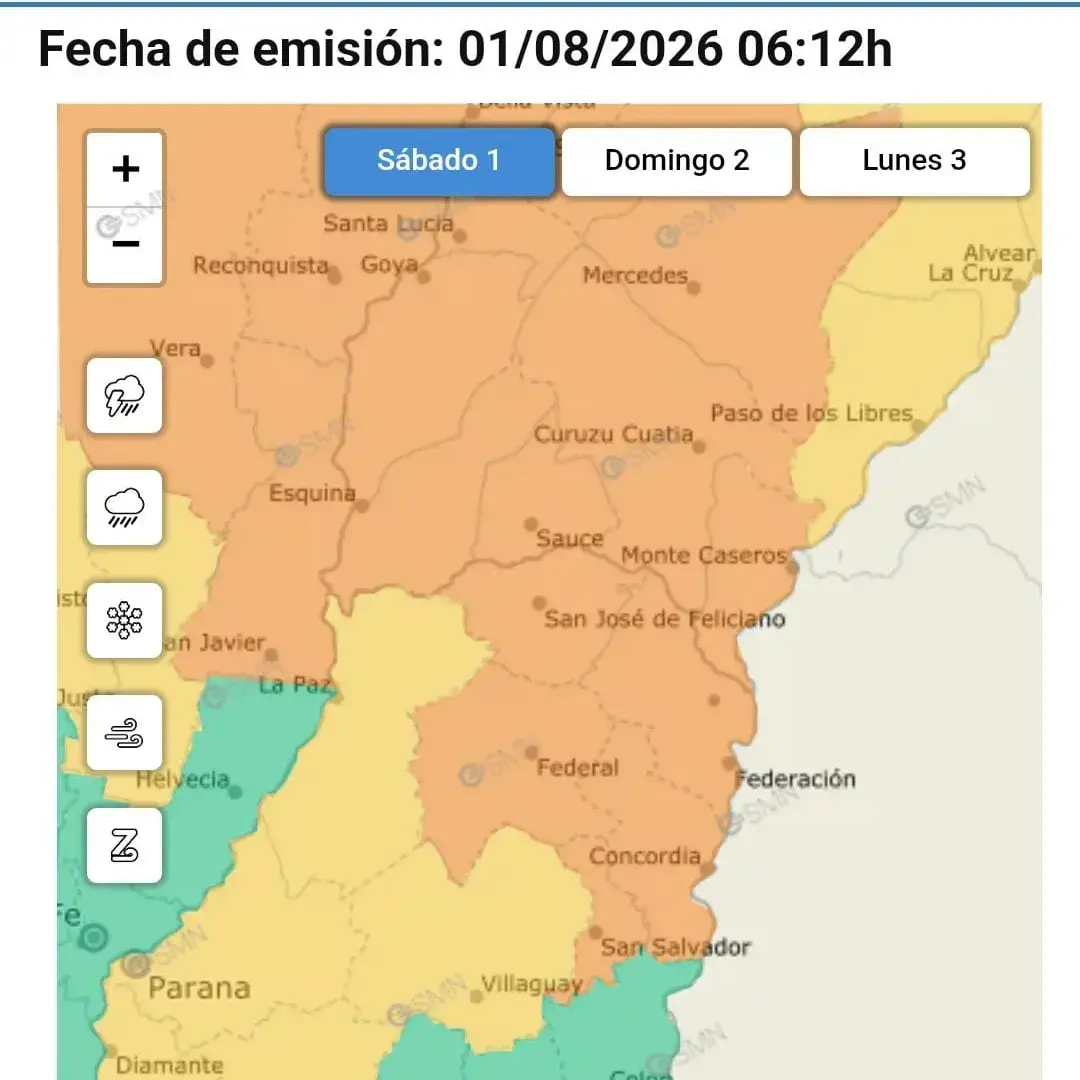La municipalidad mantiene activas todas sus áreas para responder demandas por la tormenta