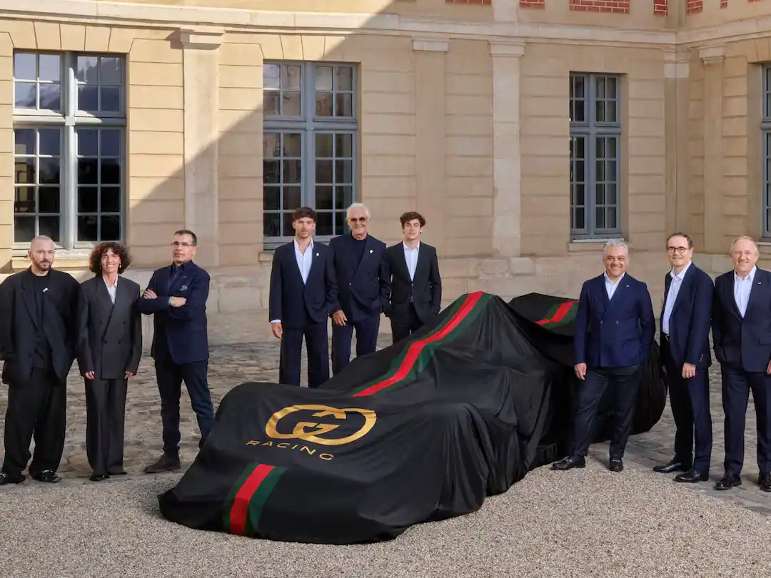 Alpine anunció a Gucci como nuevo sponsor principal y Colapinto fue protagonista de la presentación
