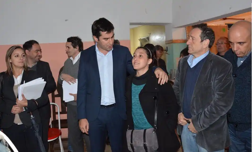 Barbieri recorrió La Matanza junto a un grupo de diputados