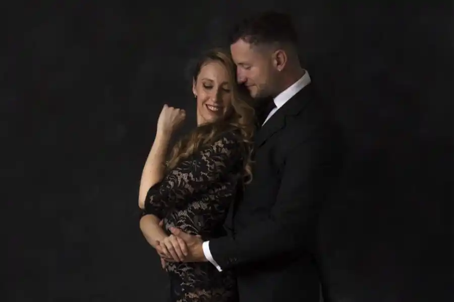 Laura Stessens y Franco Pavoni.