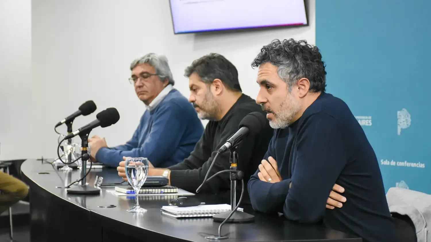 El director ejecutivo de ARBA, Cristian Girard, compartió el anuncio en una conferencia de prensa con el ministro de Gobierno, Carlos Bianco, y su par de Desarrollo Agrario, Javier Rodríguez.
