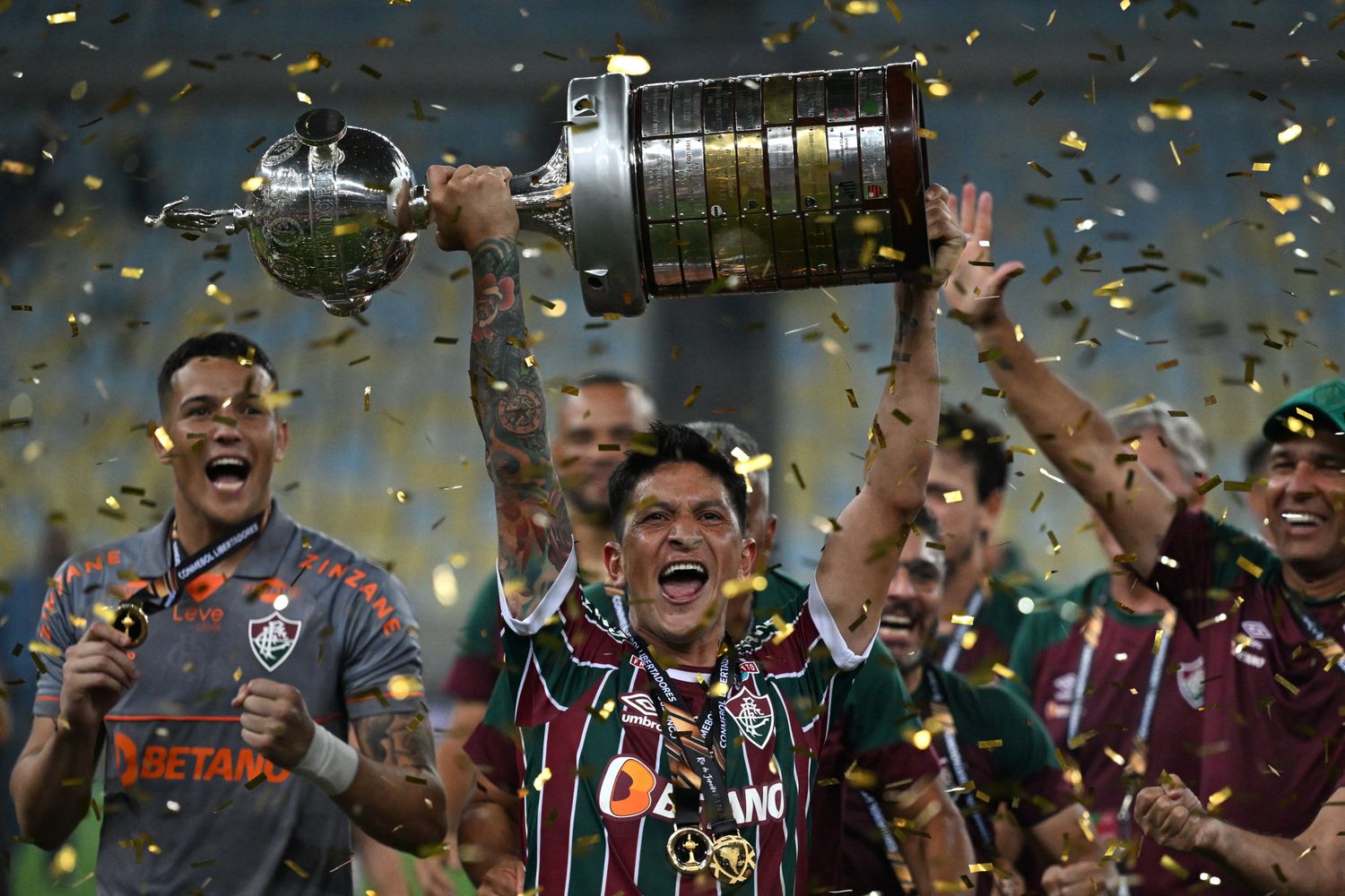 Germán Cano (Foto: Conmebol)