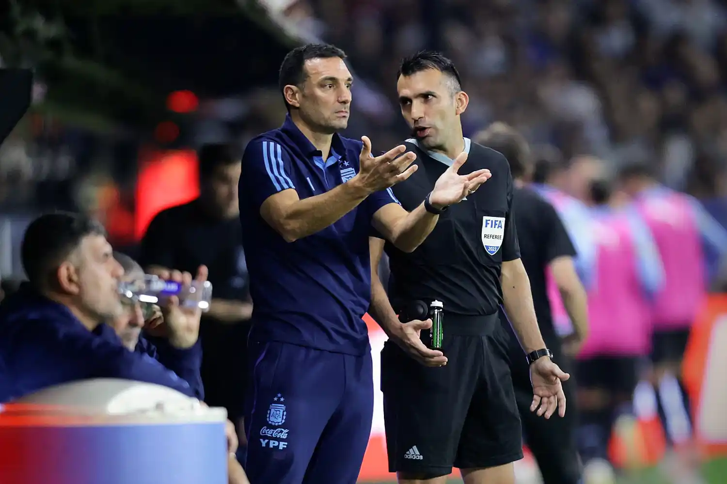 Scaloni y un futuro incierto en la selección nacional.