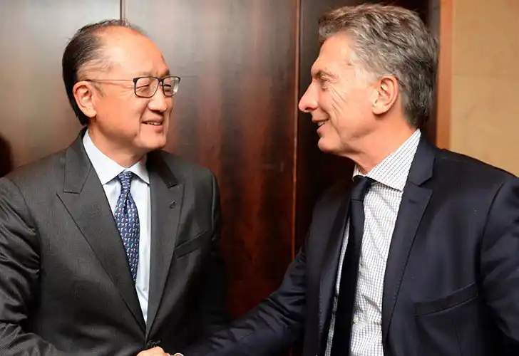 Macri recibe al titular del Banco Mundial