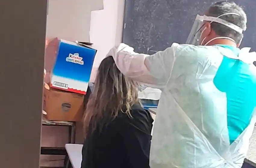 Resultados negativos en la primera jornada de testeos en escuelas