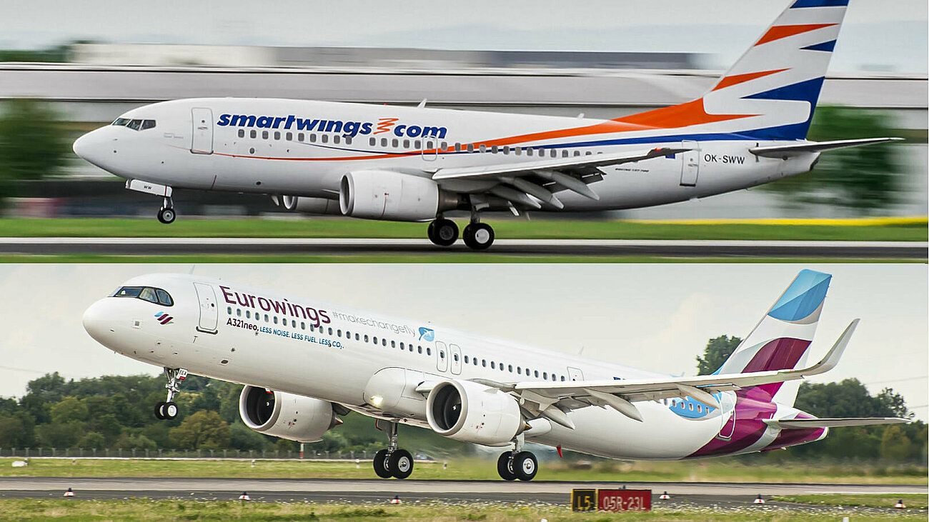 Eurowings amplía su asociación con Smartwings e incluye vuelos a Valencia
