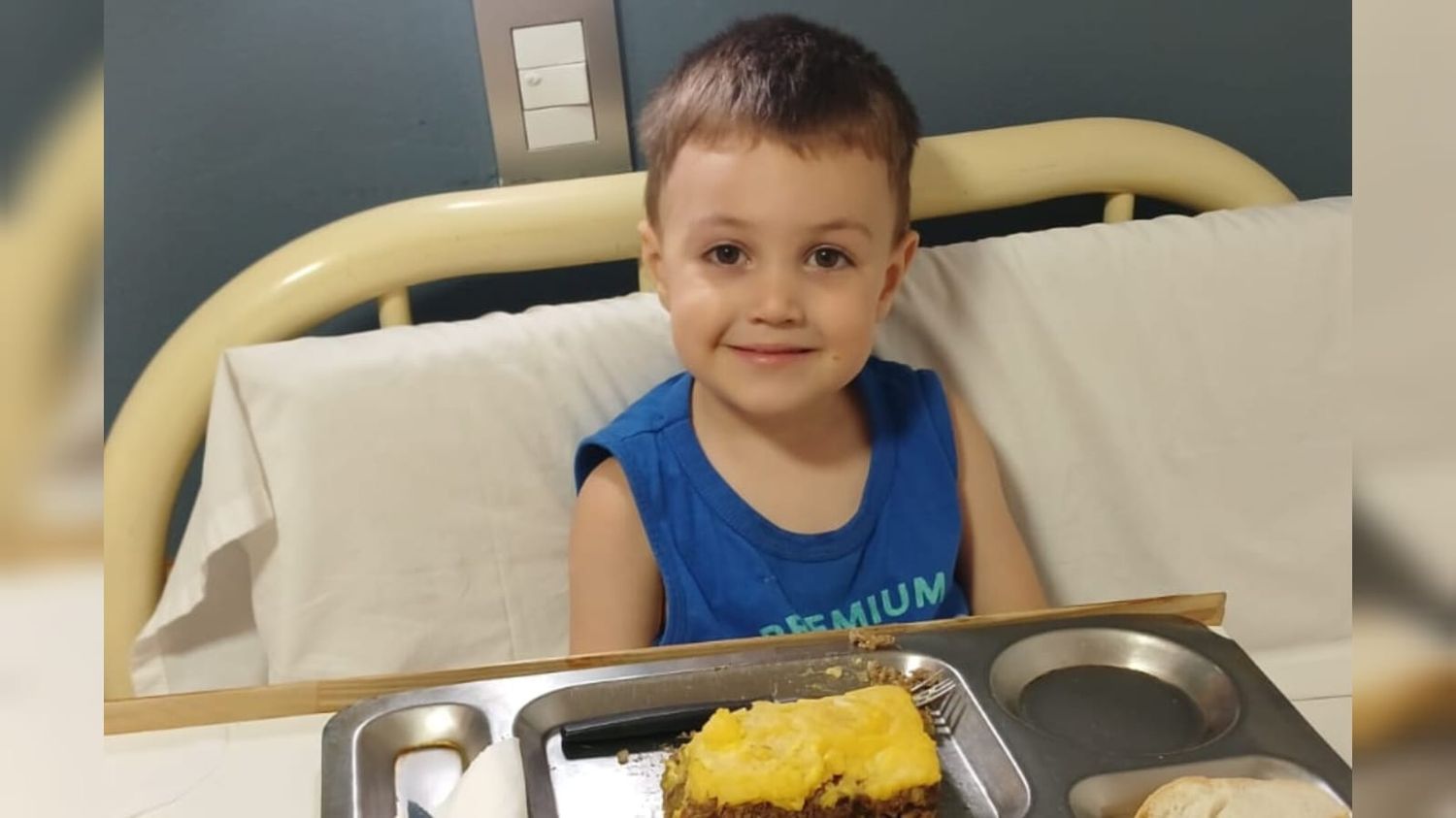 Valentín recibió el alta médica luego de permanecer en observación en una clínica.