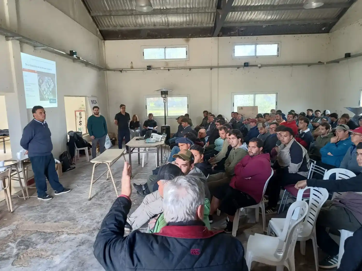 La capacitación tuvo lugar en el Instituto Agrotecnológico de Tandil.