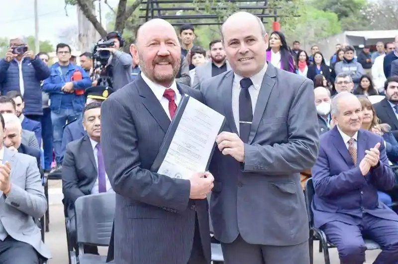 Insfrán abrió la maratónica jornada
de inauguraciones en Pozo del Tigre