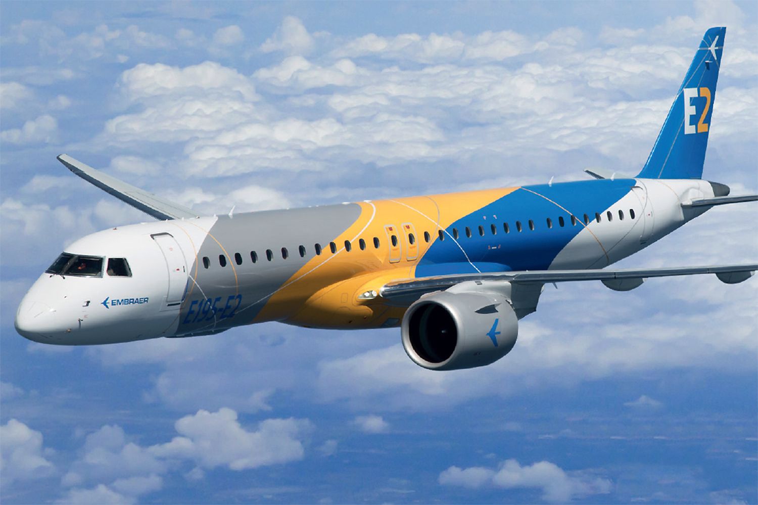 Embraer espera poder comercializar pronto en EE.UU. su modelo E195-E2