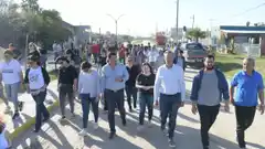 Bahl recorrió el departamento Islas