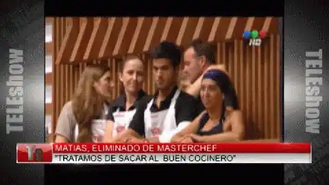 Matías, el participante más polémico de MasterChef abandonó el juego