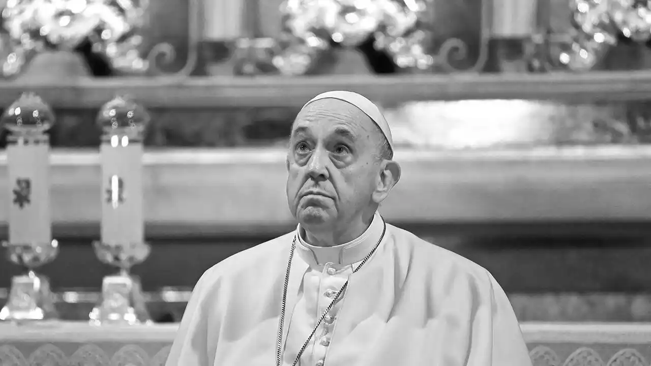El Papa falleció el pasado lunes de un derrame cerebral.