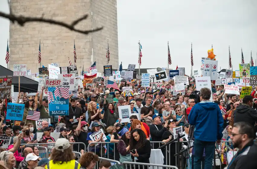Múltiples manifestaciones en Estados Unidos contra las políticas de Donald Trump
