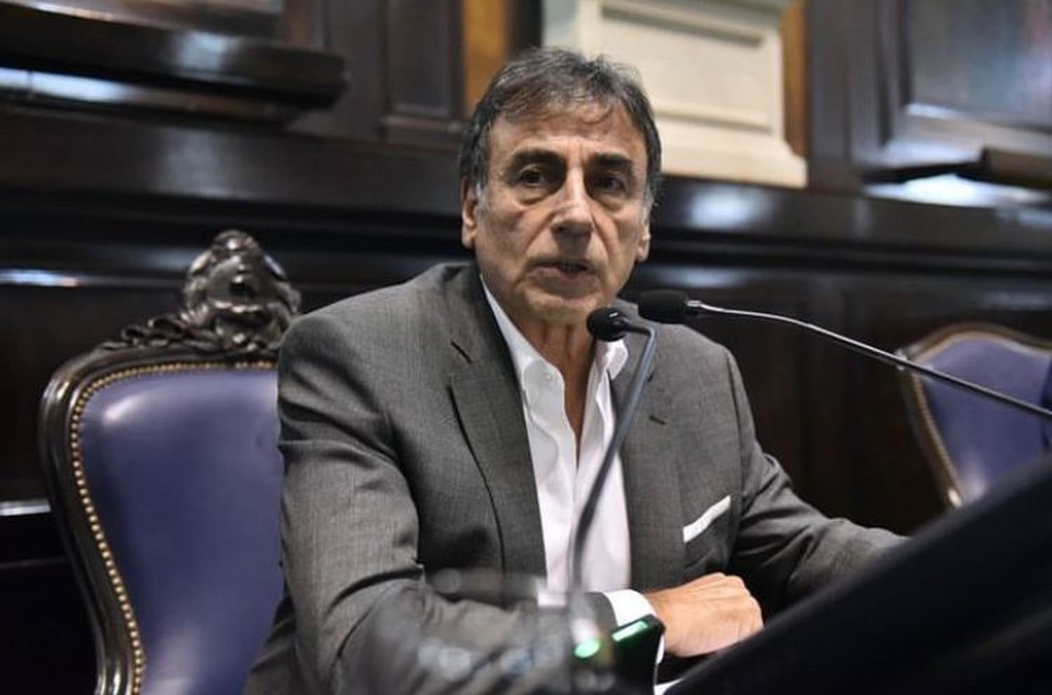 "Massa propone ir hacia adelante y la oposición busca retroceder", dijo el diputado Eslaiman