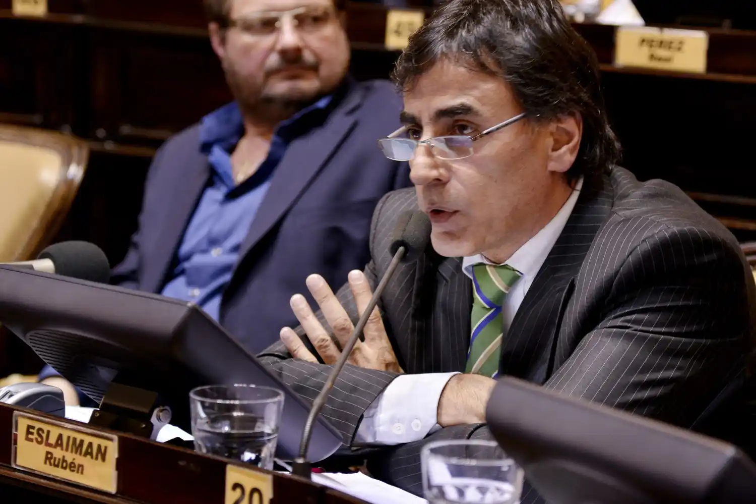 Rubén Eslaiman, diputado de Unión por la Patria.