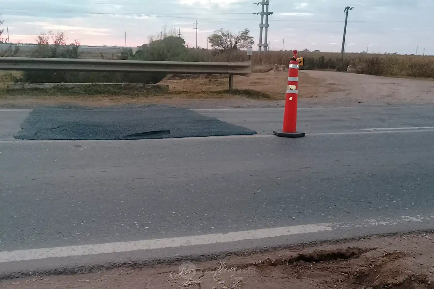Ruta Nacional 34: continúa el corte entre Arrufó y Ceres y se conoció cuándo comenzaría la reparación