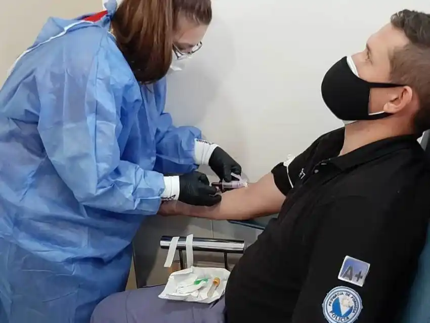 En Clorinda realizaron el 1.er procedimiento de extracción de plasma convaleciente