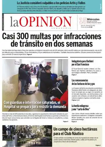 Portada de Edición N° 1263