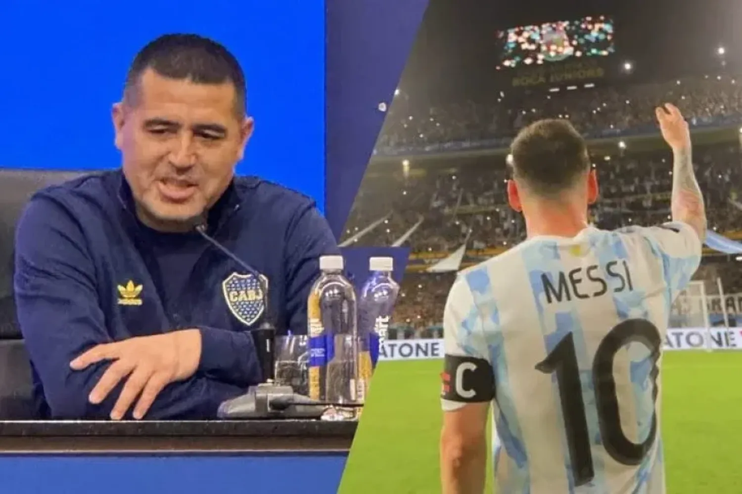 Messi estará en la despedida de Riquelme